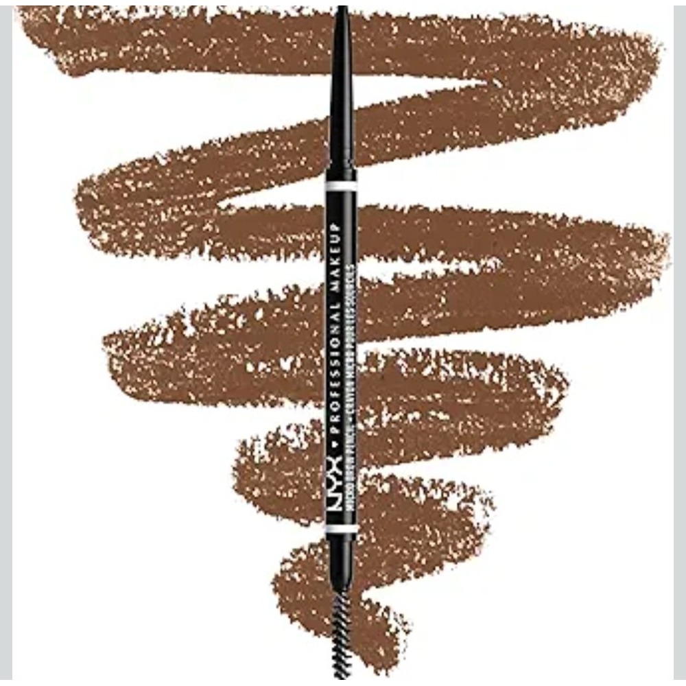 NYX PROFESSIONAL MAKEUP Micro Brow Pencil, Eyebrow Pencil cool ash brown